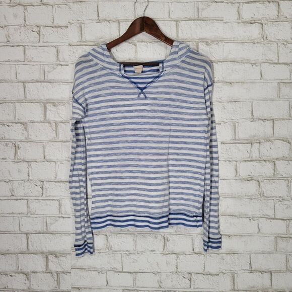 Mossimo Supply Co stripe hooded top - Picture 1 of 12